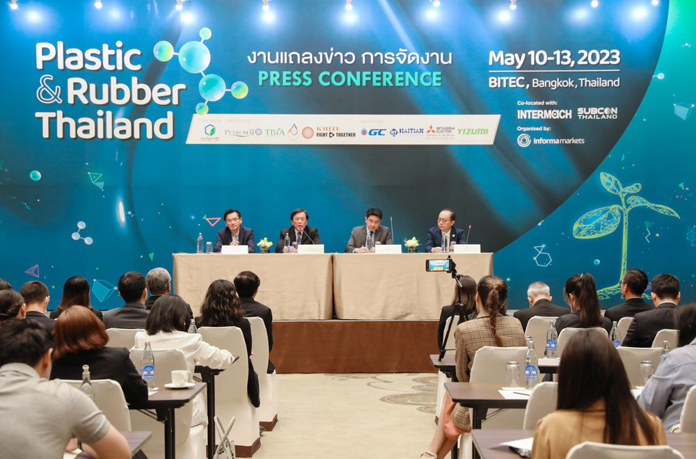 Plastic & Rubber Thailand 2023 Press Conference