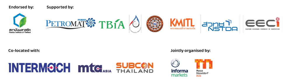 Plastics & Rubber Thailand 2024 E-Newsletter Footer