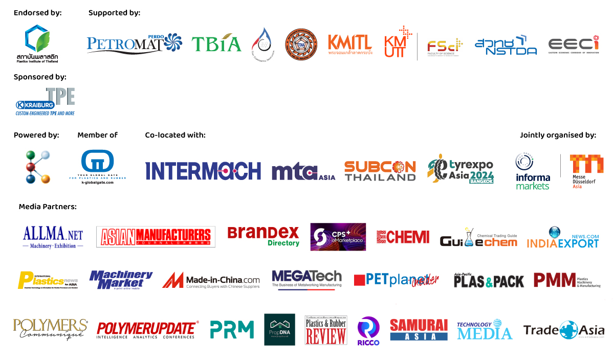 Plastics & Rubber Thailand 2024 E-Newsletter Footer