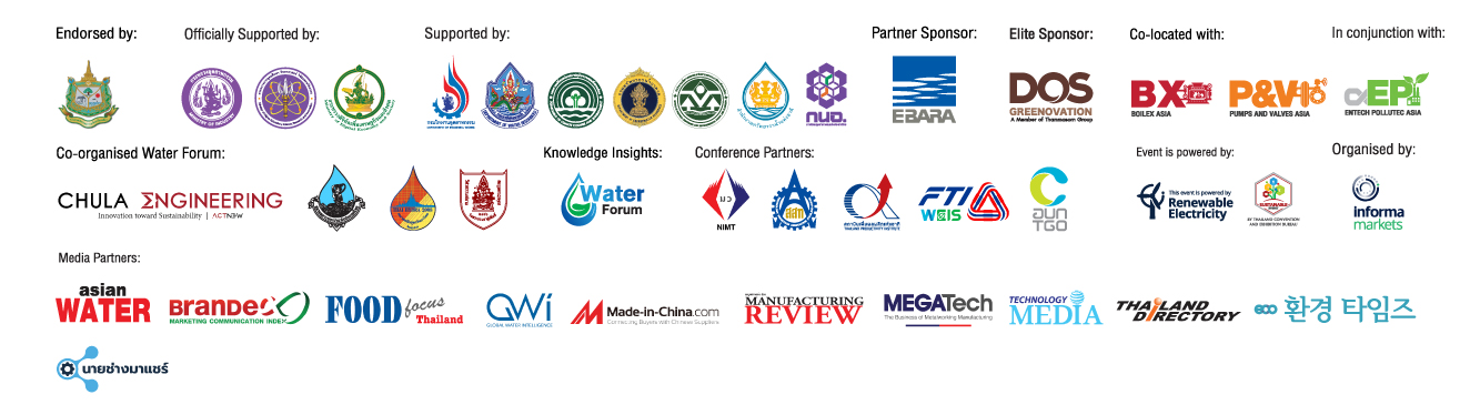 Thai Water Expo 2025 E-Newsletter Header