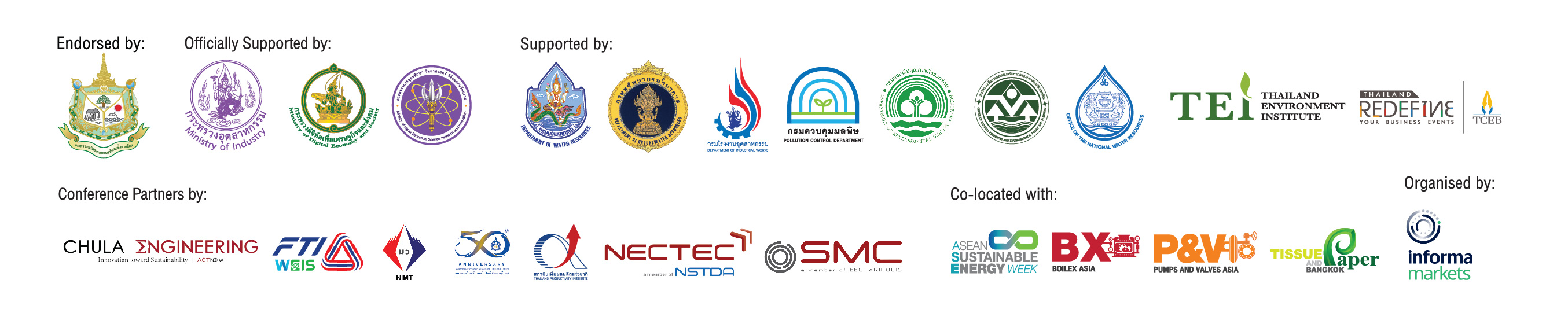 Thai Water Expo 2022 E-Newsletter Footer