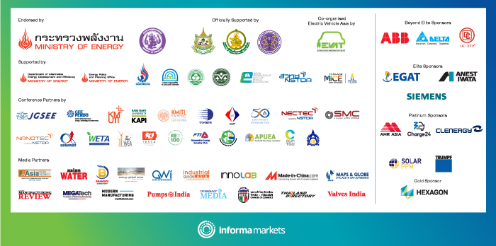 ASEAN Sustainable Energy Week and Electric Vehicle Asia 2023 E-Newsletter Footer