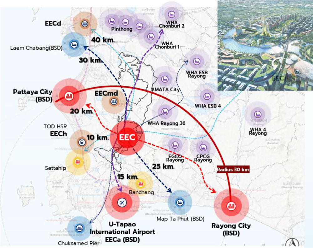 EEC ฺBusiness Center & Livable Smart City