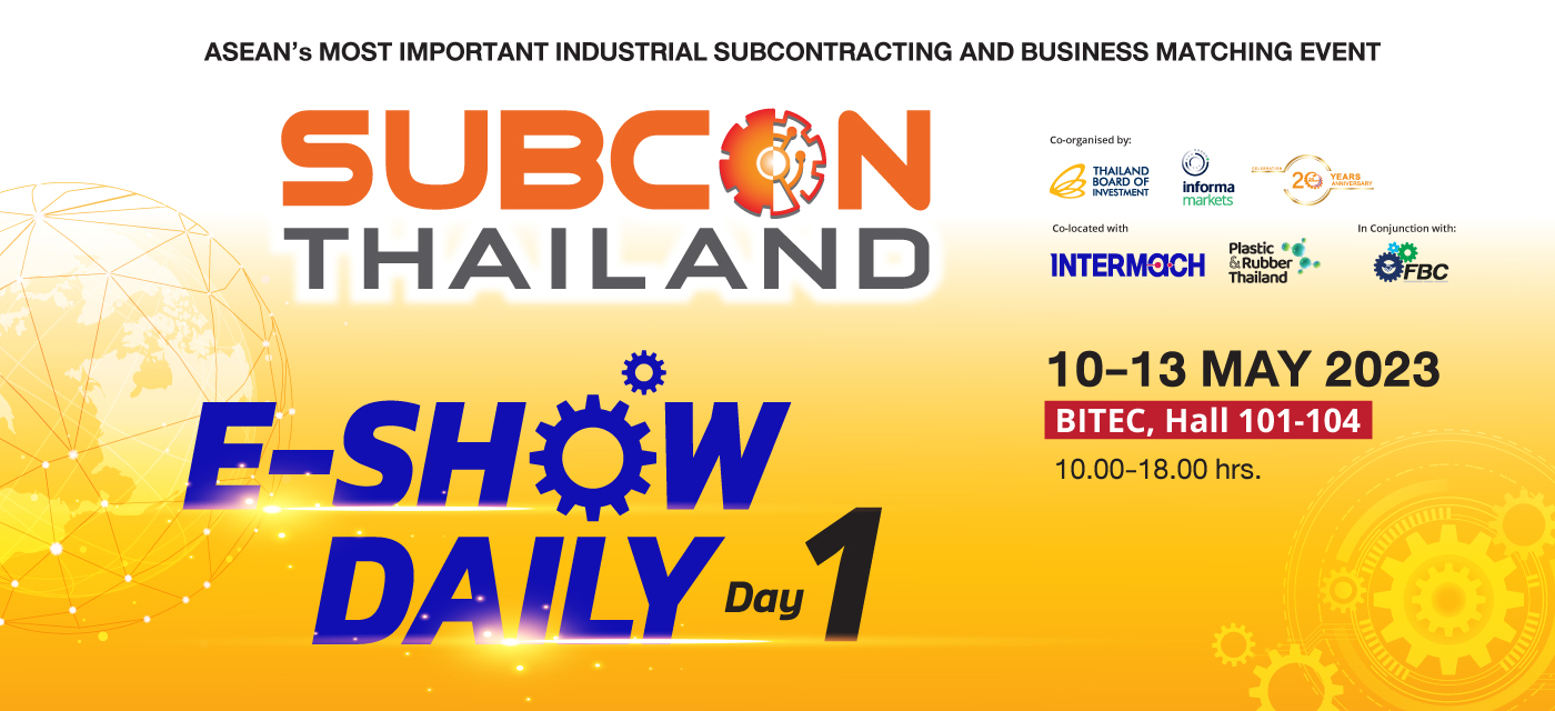 Subcon Thailand 2023 E-Newsletter Header