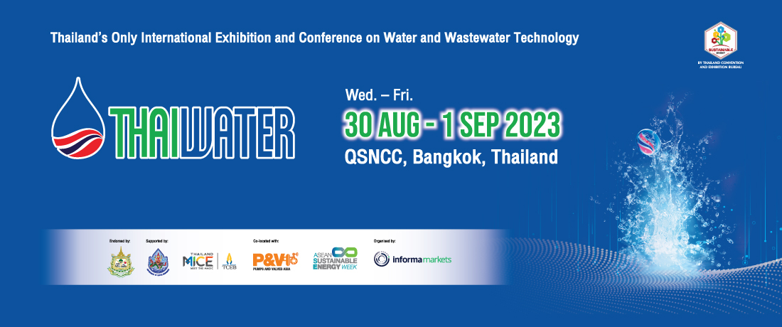 Thai Water Expo 2023 E-Newsletter Header