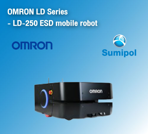 OMRON LD Series - LD-250 ESD mobile robot