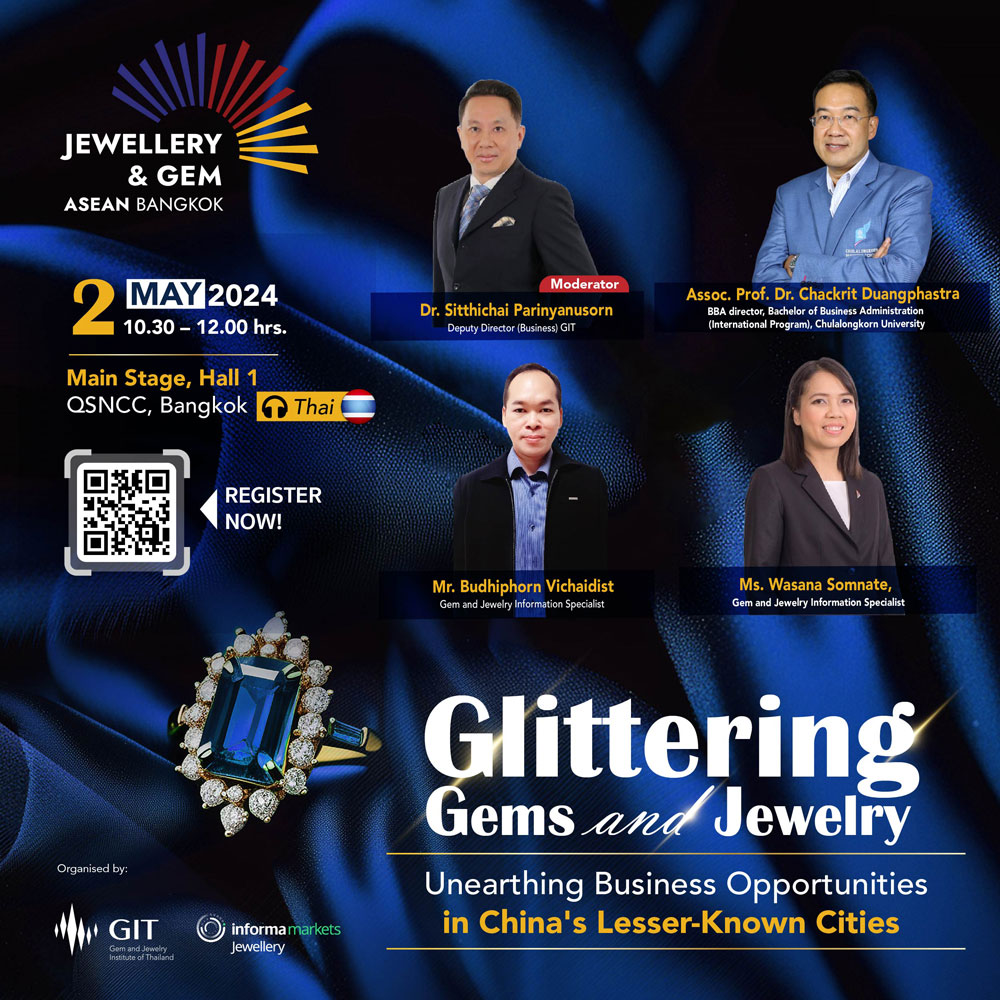 Jewellery & Gem ASEAN Bangkok 2024 Workshops and Seminars