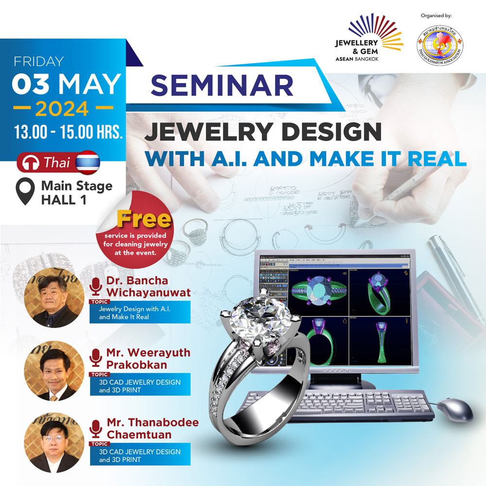 Jewellery & Gem ASEAN Bangkok 2024 Workshops and Seminars
