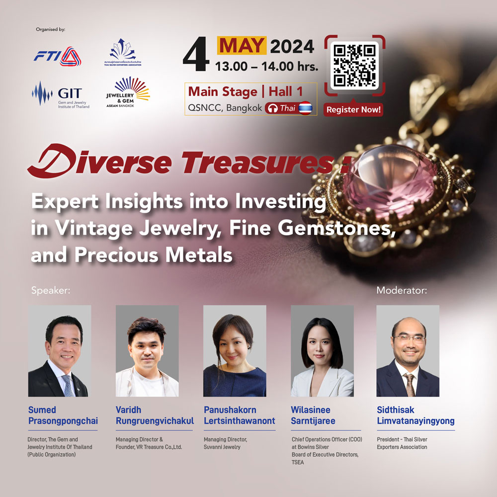 Jewellery & Gem ASEAN Bangkok 2024 Workshops and Seminars