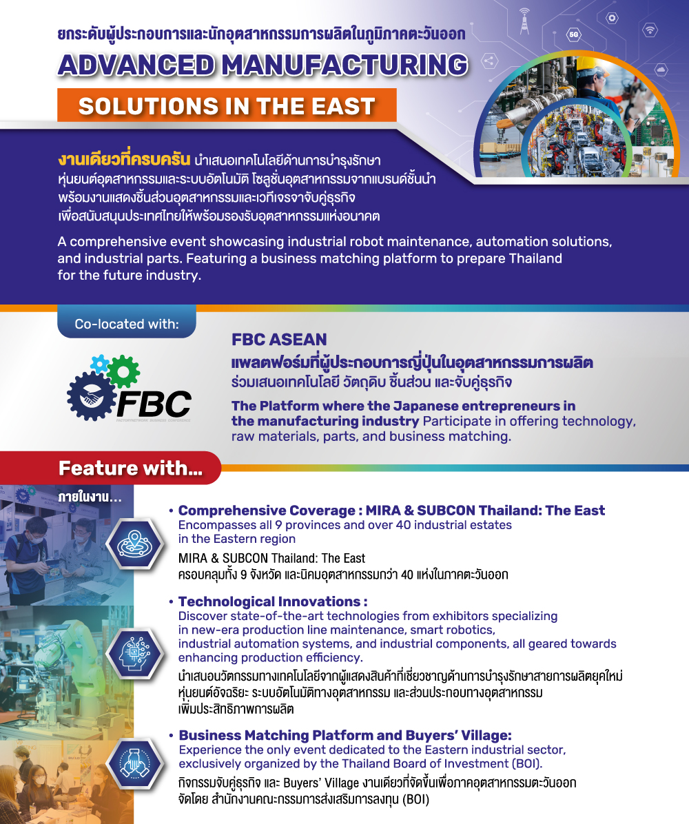 MiRA and Subcon Thailand: The East