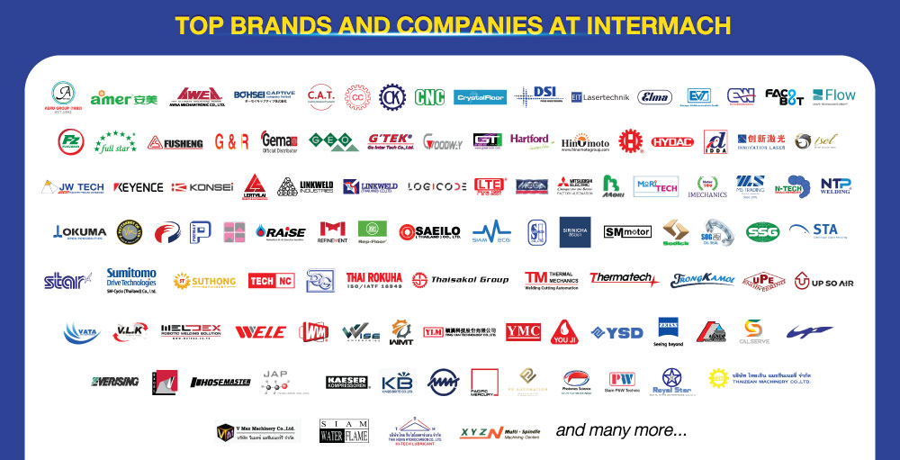 Top brands and companies at Intermach