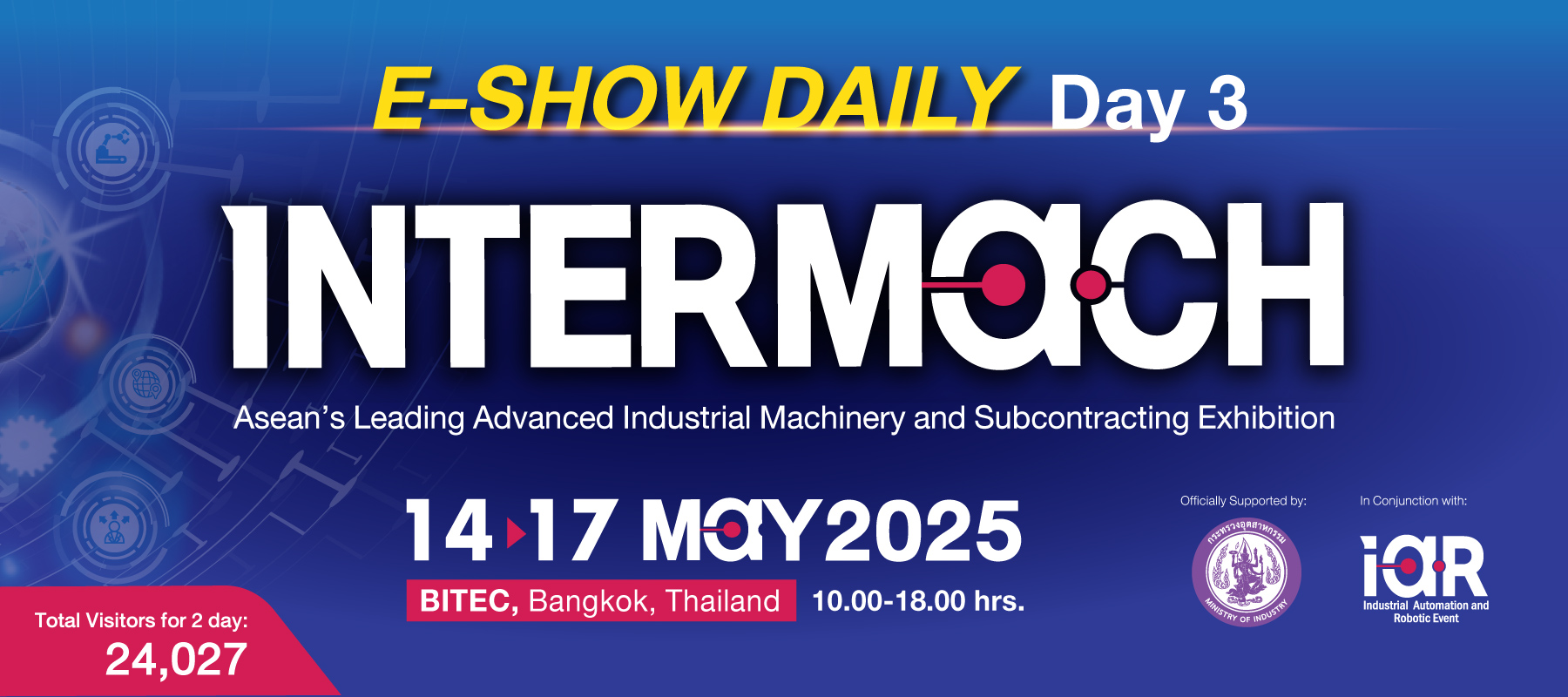Intermach 2025 E-Newsletter Header