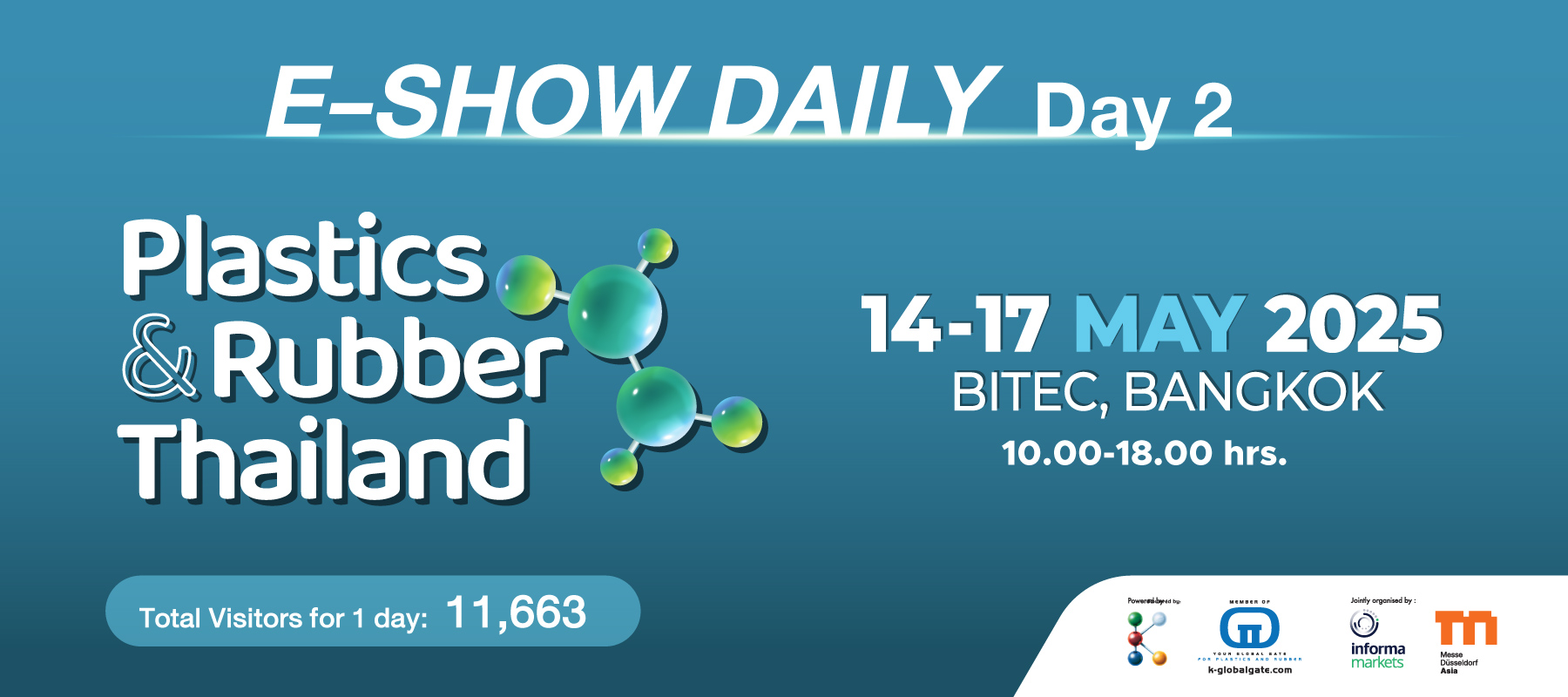 Plastics & Rubber Thailand 2025 E-Newsletter Header