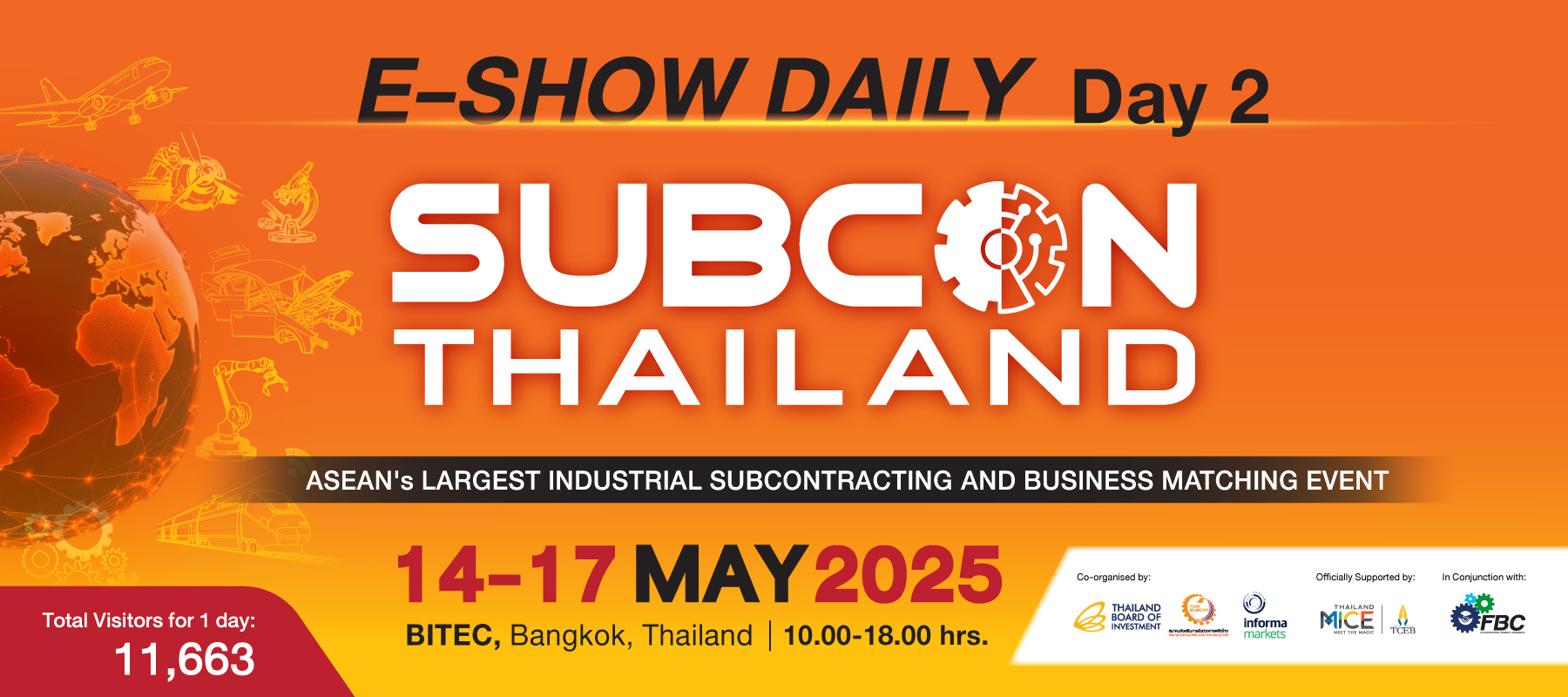 Subcon Thailand 2025 E-Newsletter Header