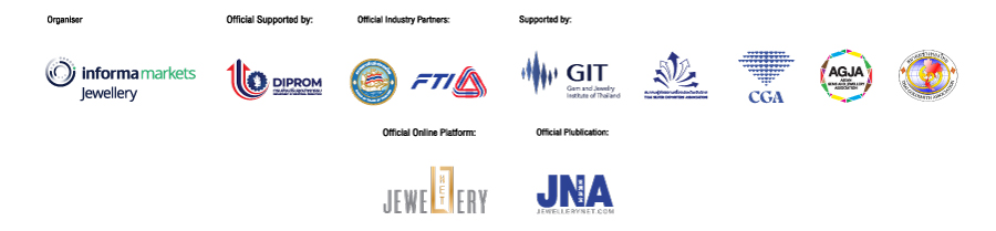 Jewellery & Gem ASEAN Bangkok (JGAB) E-Newsletter Footer