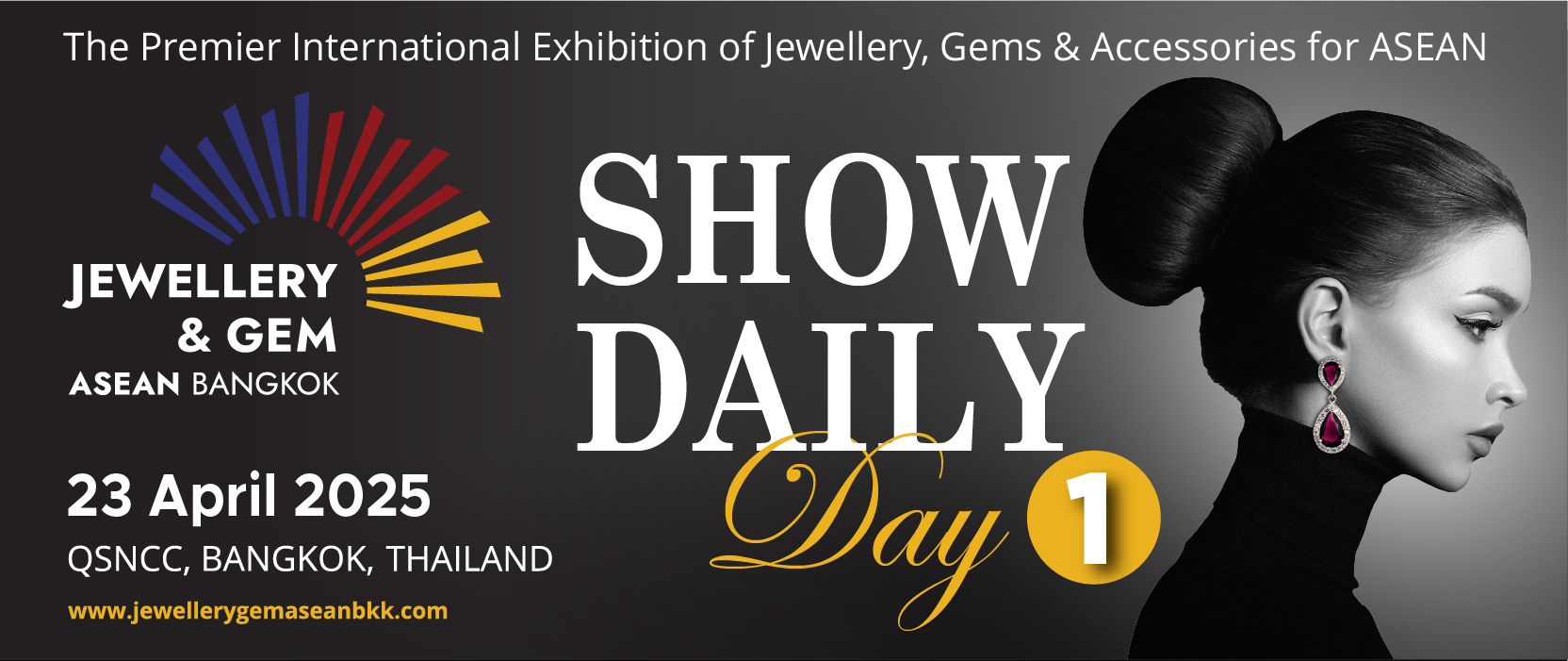 Jewellery & Gem ASEAN Bangkok (JGAB) 2025 E-Newsletter Header