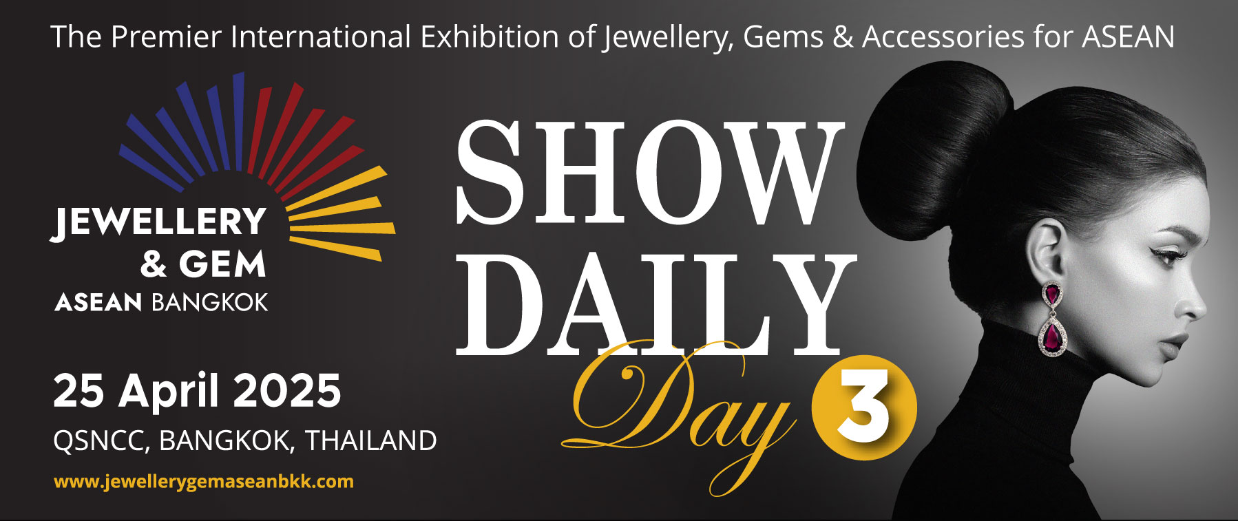 Jewellery & Gem ASEAN Bangkok (JGAB) 2025 E-Newsletter Header