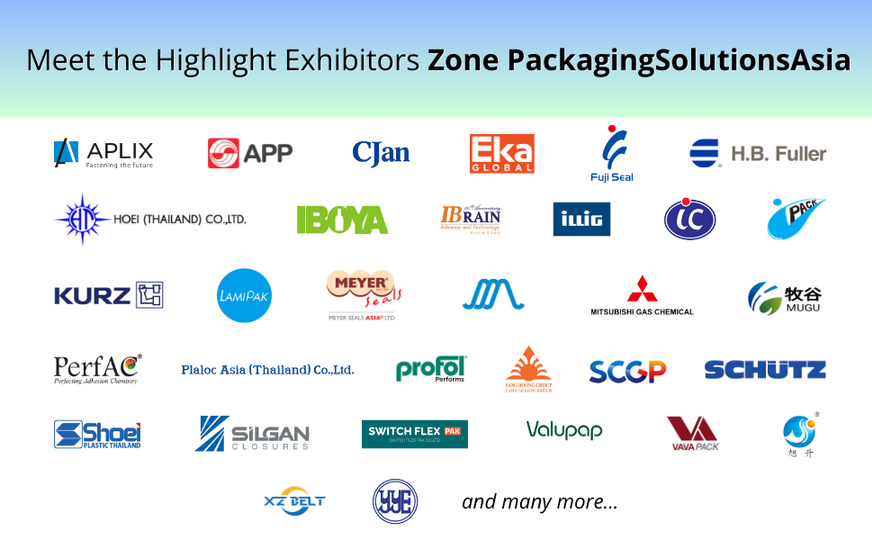 PackagingSolutions Zone Top Exhibitors