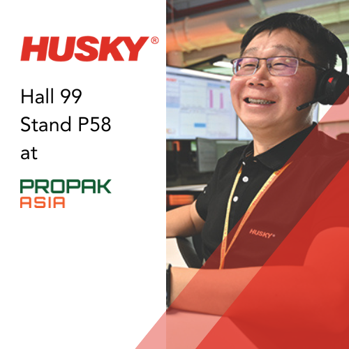 Meet Husky at Stand #P58, Hall 99 @ ProPak Asia 2025