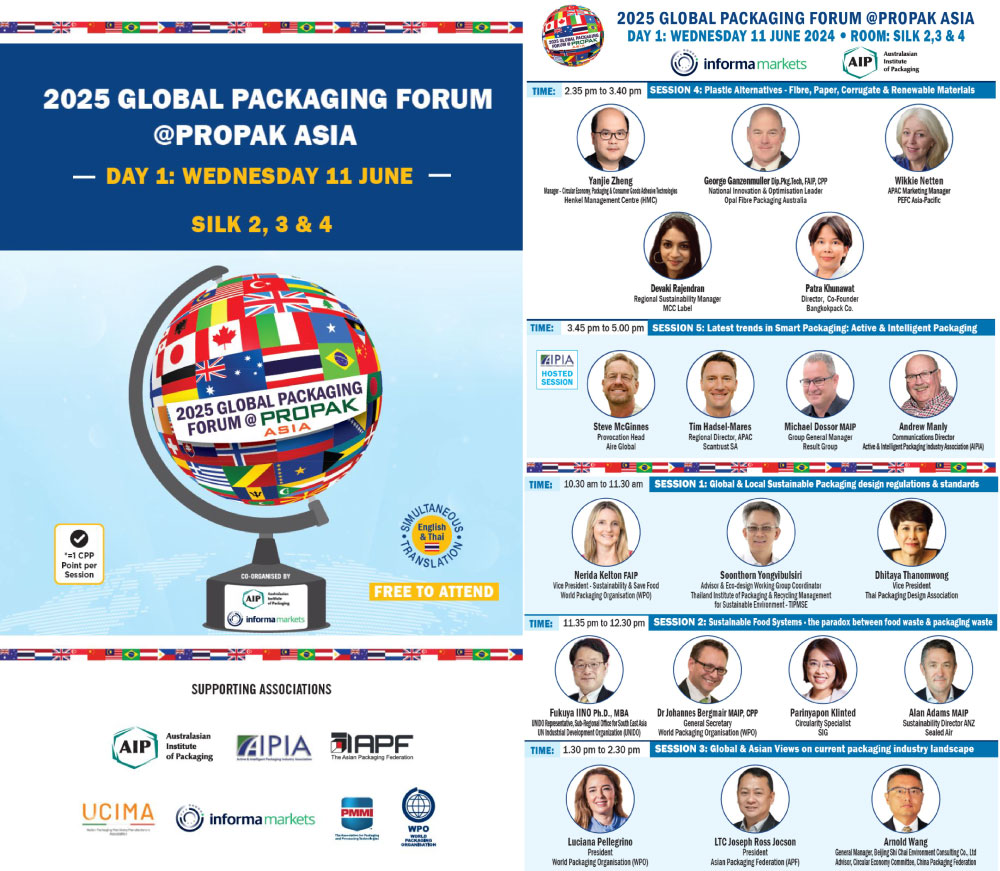 2025 Global Packaging Forum @ProPak Asia
