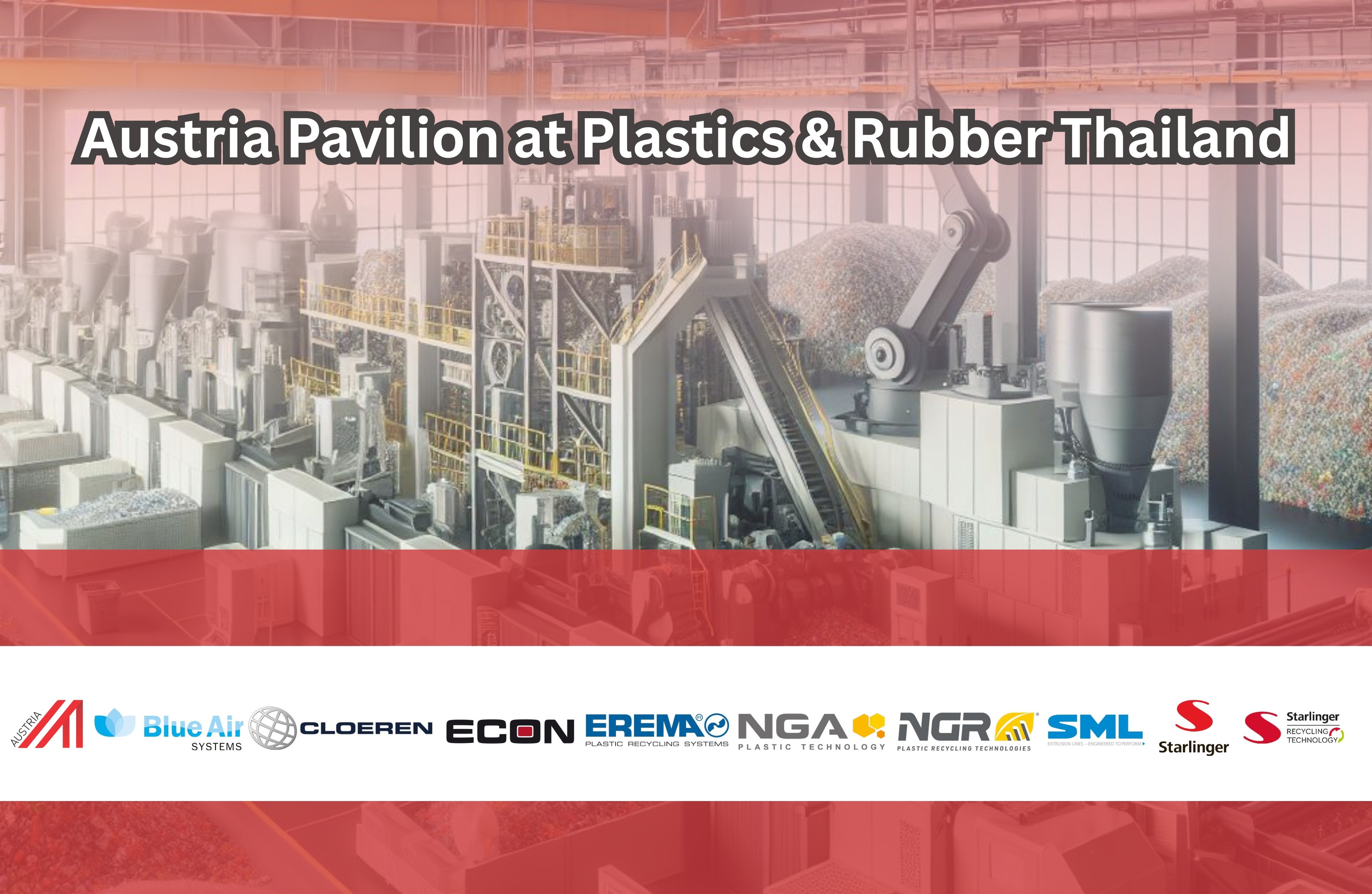 Austria Pavilion at Plastics & Rubber Thailand