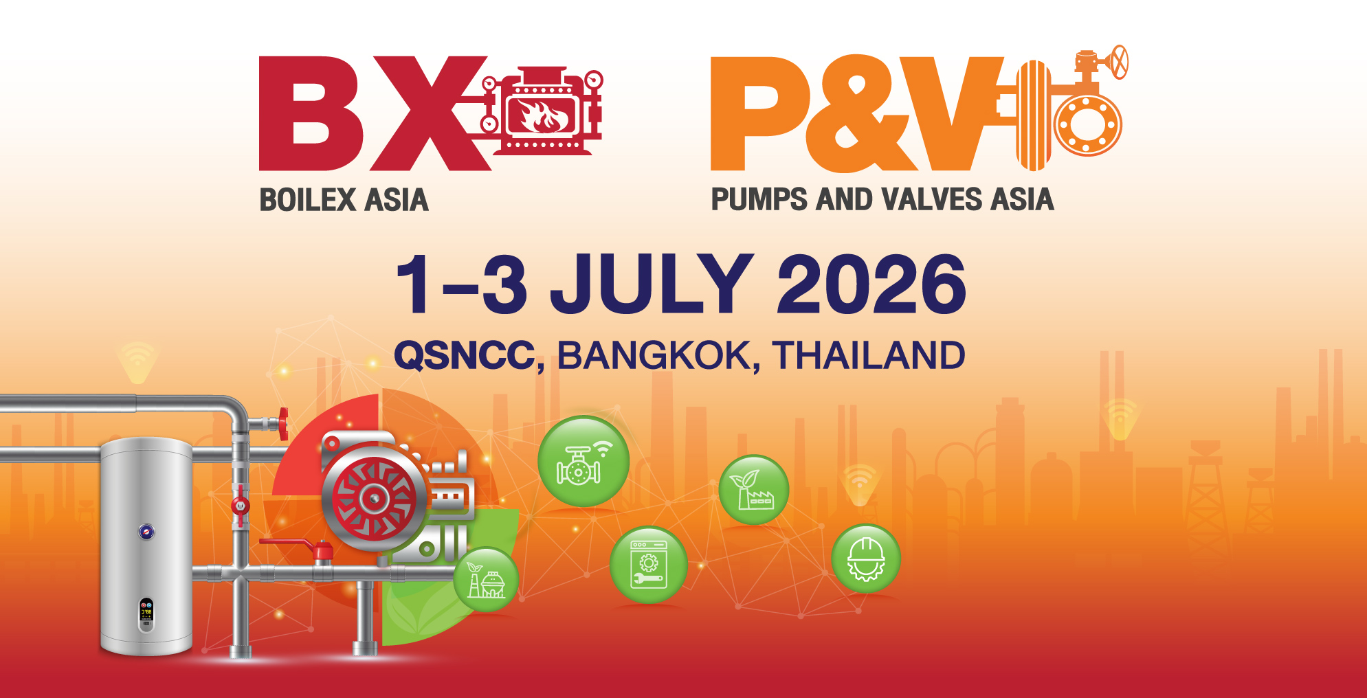 Boilex Asia and Pumps & Valves Asia