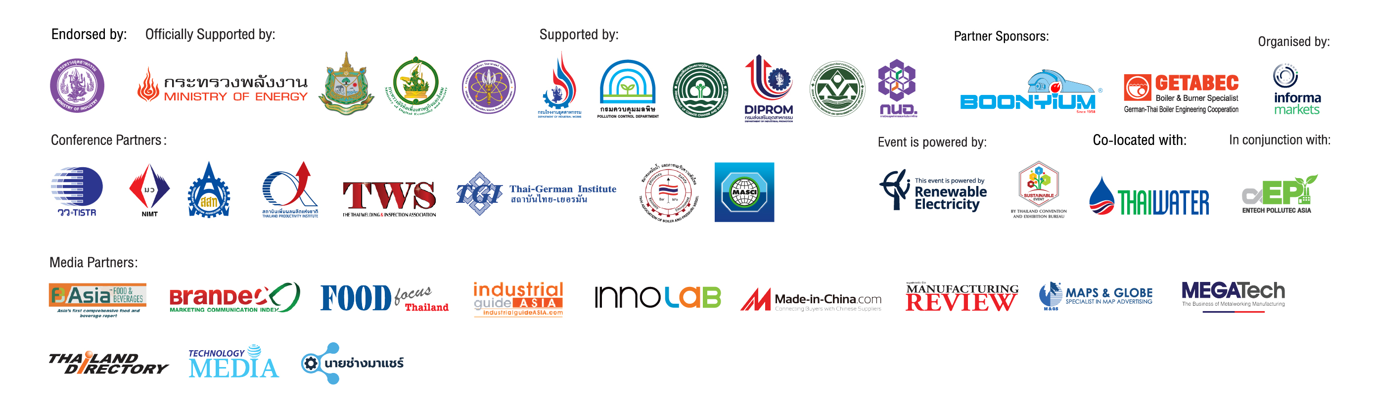 Boilex Asia and Pumps & Valves Asia 2025 E-Newsletter Footer