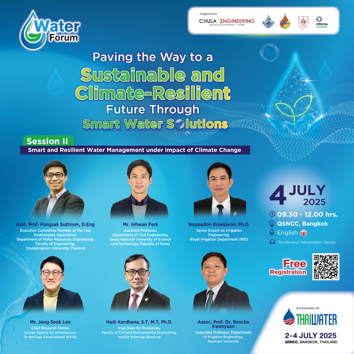 Paving the way to a Sustainable and Climate-Resilient Future Through Smart Water Solutions