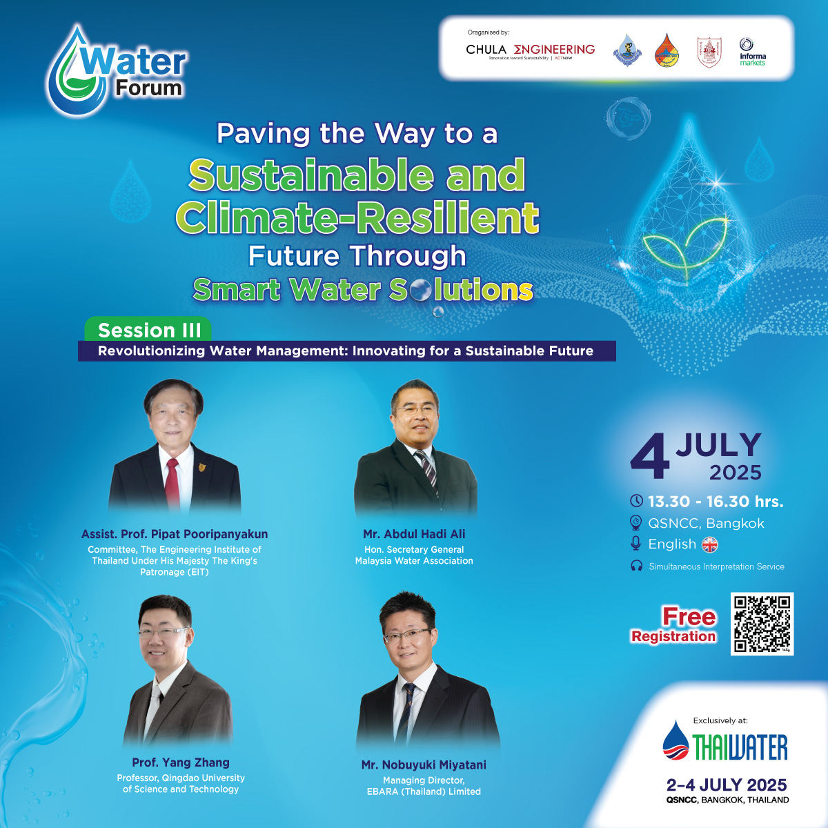 Paving the way to a Sustainable and Climate-Resilient Future Through Smart Water Solutions